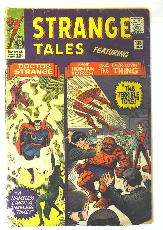 Strange Tales (1951 series)  #133, Good+ (Actual scan)