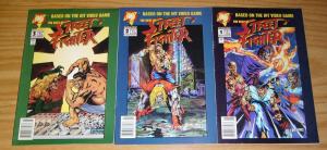 Best of Street Fighter #1-3 FN complete series based on capcom video game set 2 