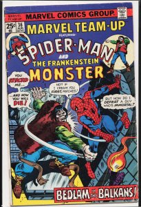Marvel Team-Up #36 (1975) Frankenstein Monster