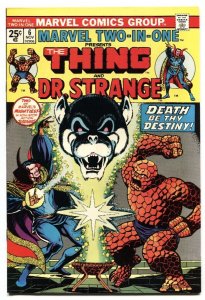 Marvel Two-In-One #6 1974-Dr. Strange- Thing- VF/NM