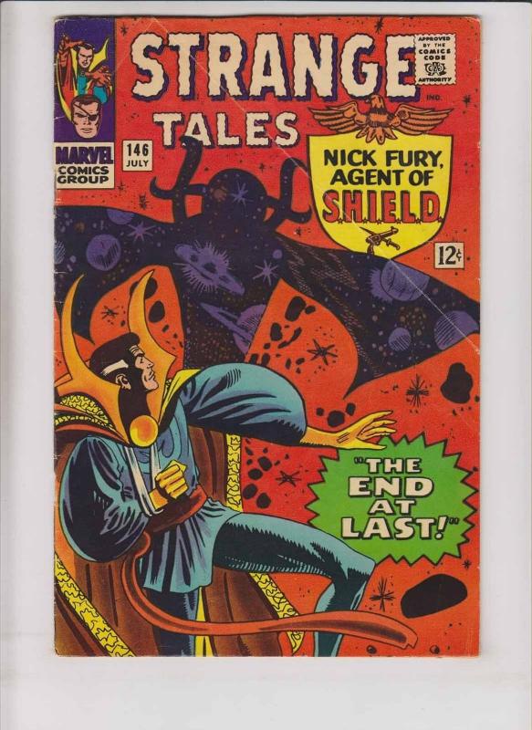 Strange Tales #146 VG nick fury - 1st appearance of A.I.M. - doctor strange 1966