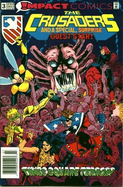 Crusaders (1992 series) #3, NM (Stock photo)