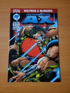 The Man Called A-X #3 ~ NEAR MINT NM ~ 1995 Malibu Comics
