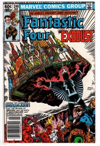 Fantastic Four #240 (1982) Newsstand VF