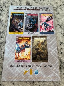 Transformers # 17 NM 1st Print Image Skybound Comic Book Variant Cover 12 J436