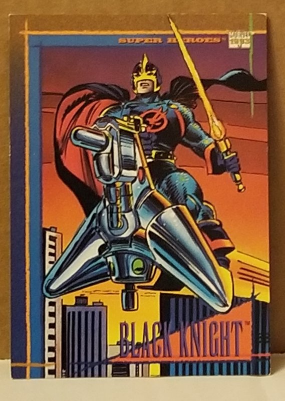 1993 Marvel Universe #91 Black Knight