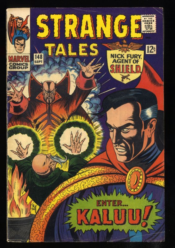 Strange Tales #148 FN- 5.5 Origin Ancient One!