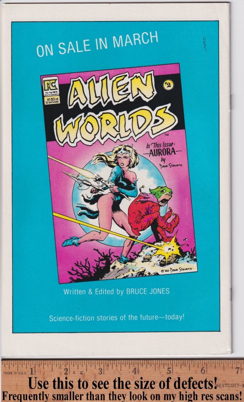 PACIFIC PRESENTS #2 (Apr 1983) VF+ 8.5, white! Dave Stevens Rocketeer!