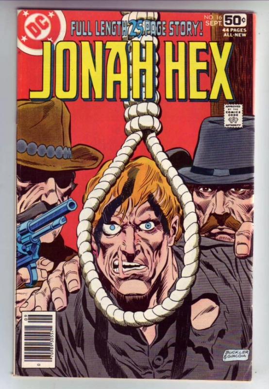 Jonah Hex #16 (Sep-78) VF/NM High-Grade Jonah Hex