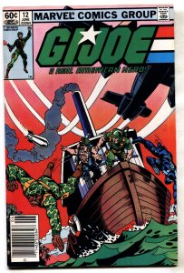G.I. JOE #12 1983- Marvel Comics comic book-Newsstand
