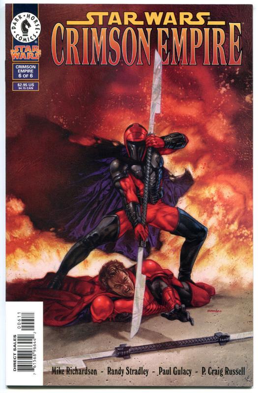 STAR WARS CRIMSON EMPIRE #1 2 3 4 5 6, VF/NM, Dave Dorman, Paul Gulacy, 1997