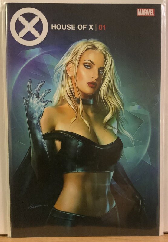 HOUSE OF X #1 Shannon Maer Trade  Cover VFN/NM X-men Emma Frost White Queen 