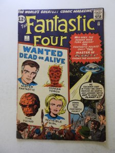 Fantastic Four #7 (1962) VG condition staining