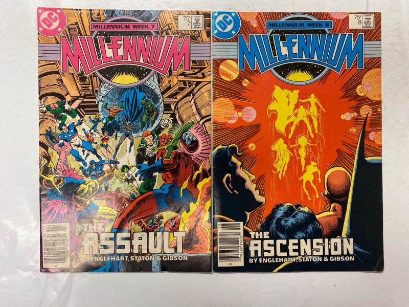 4 Millennium DC comic books #5 6 7 8 24 KM31