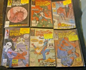 The Spectacular Spider-Man #140 141 142 143 144 145 Lot of 6 Marvel 1988 VF NM