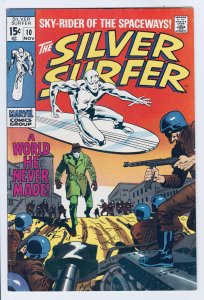 The Silver Surfer #10  (1969) VF+