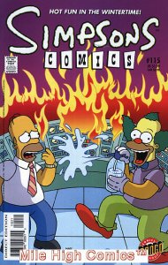SIMPSONS COMICS (BONGO) (1993 Series) #115 Near Mint Comics Book