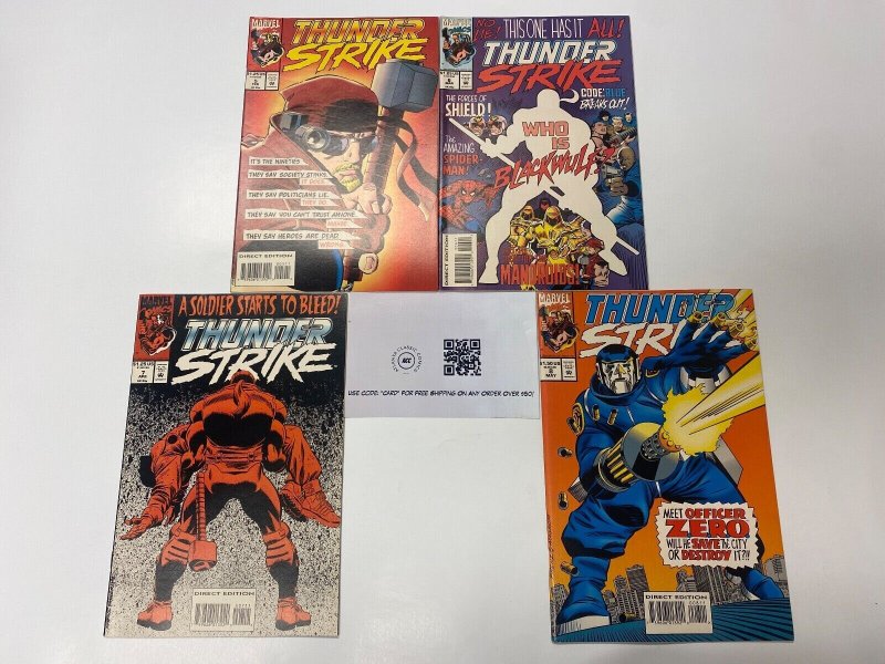 4 Thunder Strike MARVEL COMICS #5 6 7 8 89 KM4