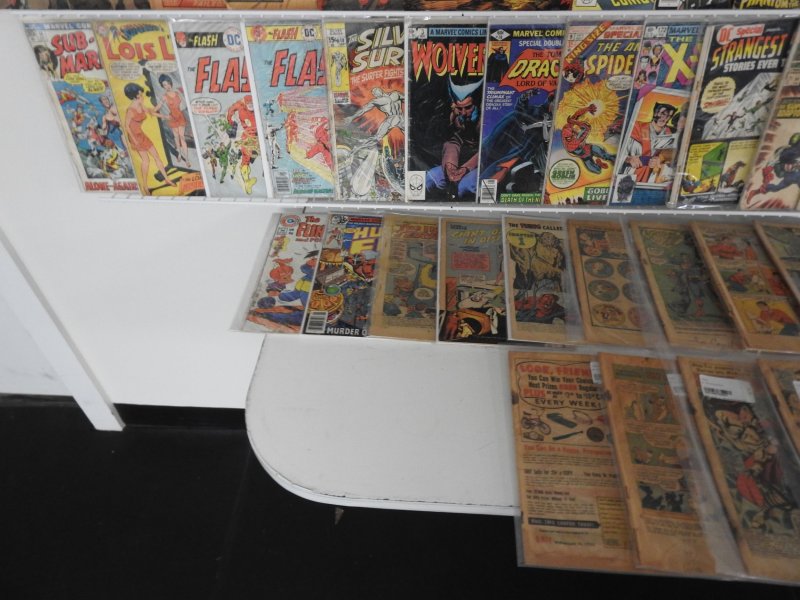 Huge Lot 150+ Low Grade Silver Bronze Age Comics W/X-Men, Thor, Batman+ MORE!!