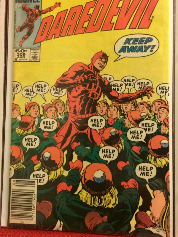 Daredevil Comic Lot  7 First Series Daredevil Comics Ranging From FN to NM-1984