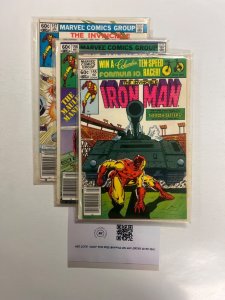 3 Iron Man Marvel Comic Books # 155 156 157 Thor Avengers Spiderman 66 SM5