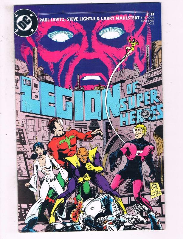 Legion Of Superheroes #8 VF DC Comics Comic Book Levitz DE16