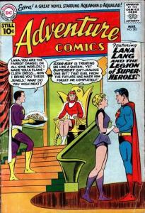 Lana Lang and the Legion of Super-Heroes!
