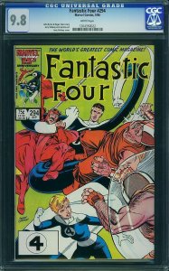 Fantastic Four #294 (1986) CGC 9.8 NM/MT
