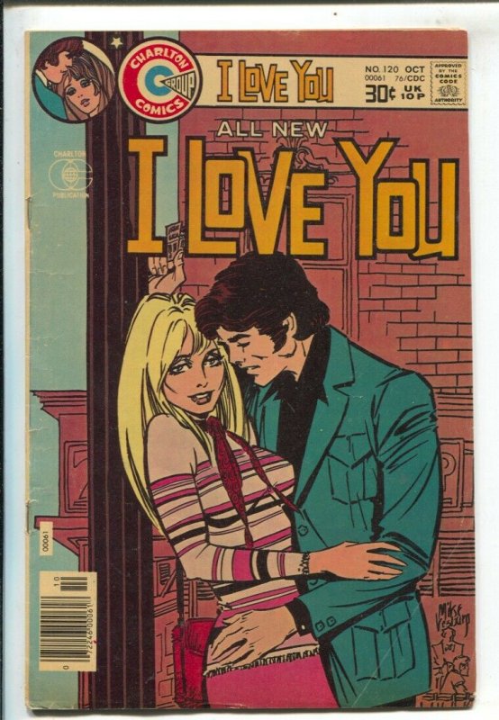 I Love You #120 1976-Charlton-River Girl-30¢ cover price-VG