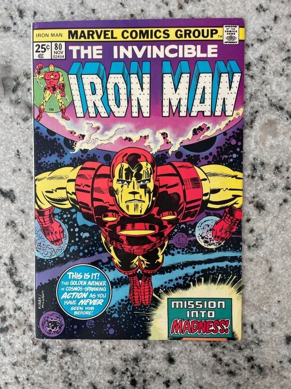 Invincible Iron Man # 80 VF/NM Marvel Comic Book Jack Kirby Cover Art Hulk CM30