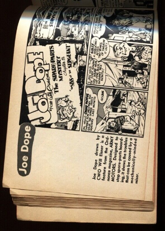 Cartoons For Fighters #S231 1945-Joke book-Will Eisner-Rare!