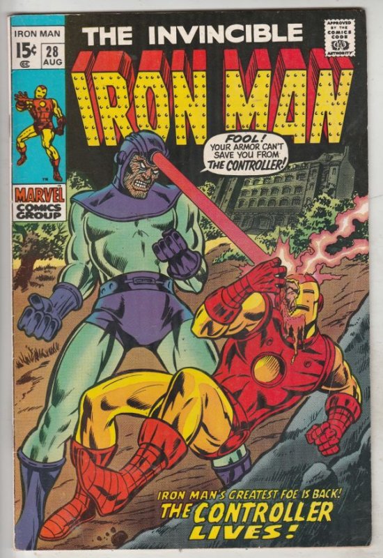 Iron Man #28 (Aug-70) NM- High-Grade Iron Man