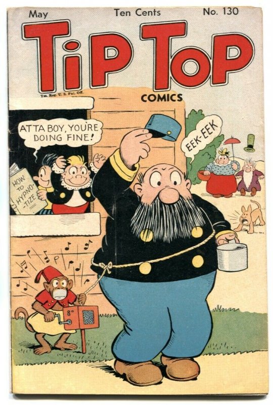 Tip Top Comics #130 1947- Monkey Grinder cover FN