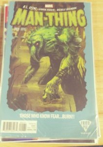 MAN-THING # 1 FRIED PIE VARIANT R.L. STINE GOOSEBUMPS THOSE WHO KNOW FEAR BURN