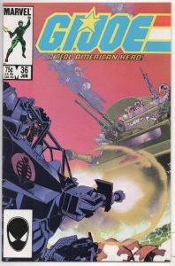 GI JOE #36, FN/VF, Marvel, Larry Hama, Soldiers, 1982 1985, War, 2nd print