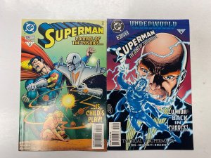 5 DC comic books Superman #671 134 139 Superman Man of Tomorrow #3 11 32 KM16