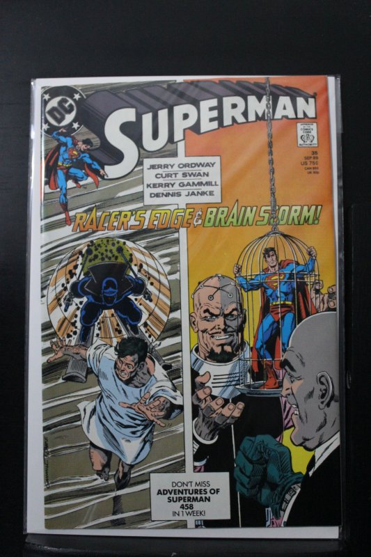 Superman #35 Direct Edition (1989)