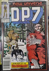 DP7 # 10 1987 MARVEL NEW UNIVERSE newstand  variant