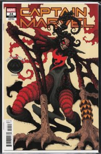 Captain Marvel #24 Variant Cover (2021)