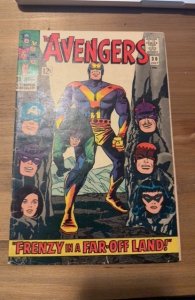 The Avengers #30 (1966)frenzy in a far off land