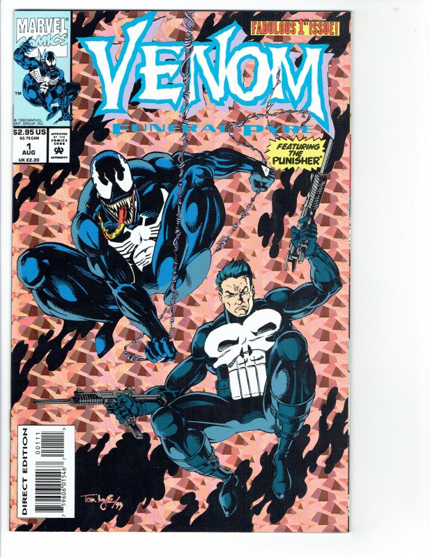 Venom: Funeral Pyre #1 Direct Edition (1993)VF