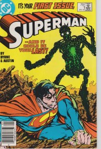 DC Comics! Superman! Issue #1!