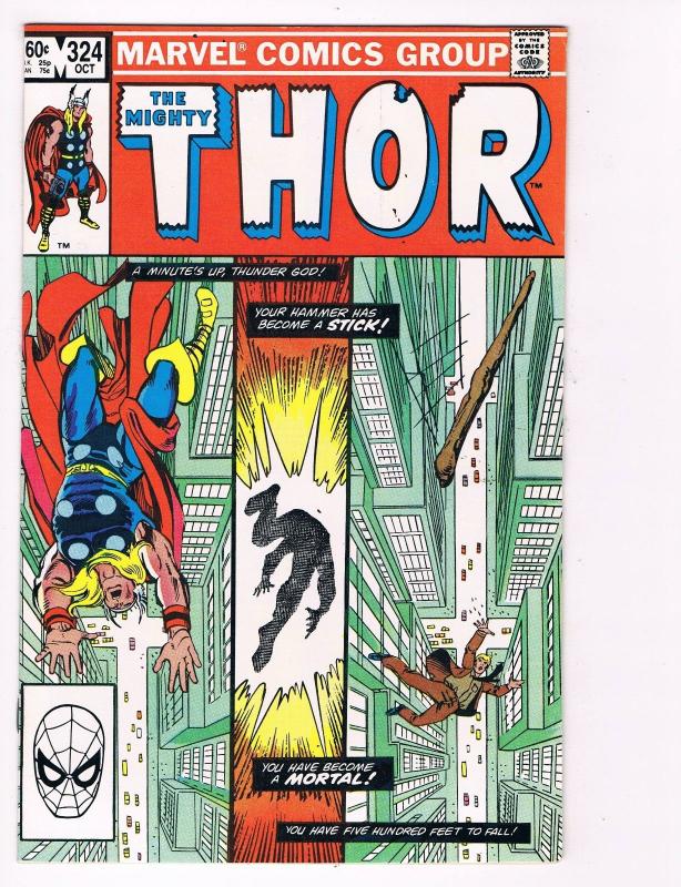 The Mighty Thor # 324 Marvel Comic Books Awesome Issue Modern Age WOW!!!!!!! S27