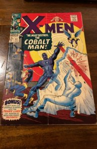 The X-Men #31 (1967)destroy the cobalt man -Sub crease
