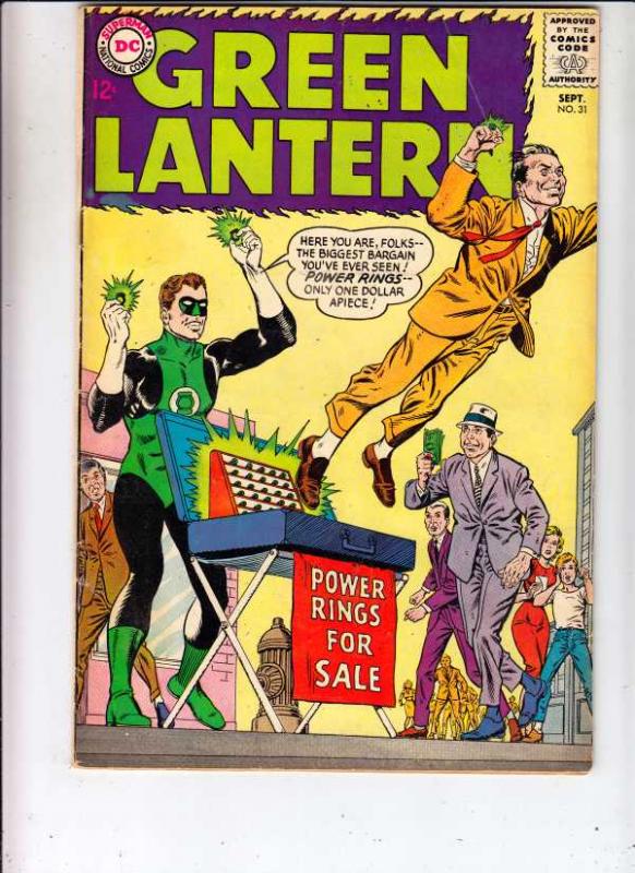 Green Lantern #31 (Sep-64) FN+ Mid-High-Grade Green Lantern
