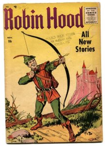 Robin Hood #52 1955- 1st issue- Bolle art- comic book G/VG