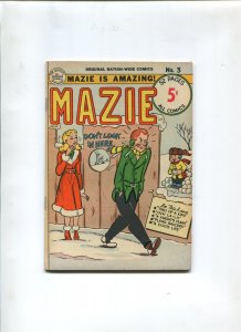 MAZIE #3 1951-NATION WIDE COMICS-VF/NM