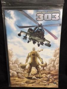 303 #3, NM, Garth Ennis, Burrows, Rifle, Avatar, 2004, Platinum, COA