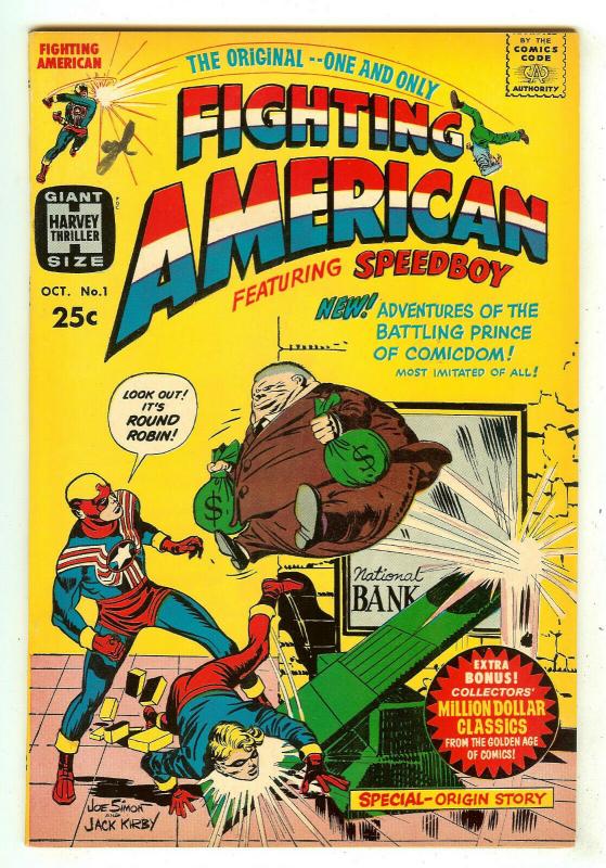 Fighting American 1   Origin Fighting American & Speedboy   Neal Adams