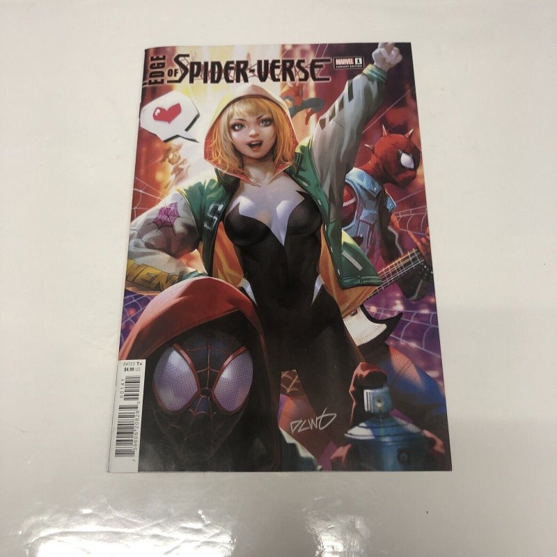 Edge Of Spider-Verse (2024) # 1 (NM) Variant Cover • Collin Kelly • Lanzing